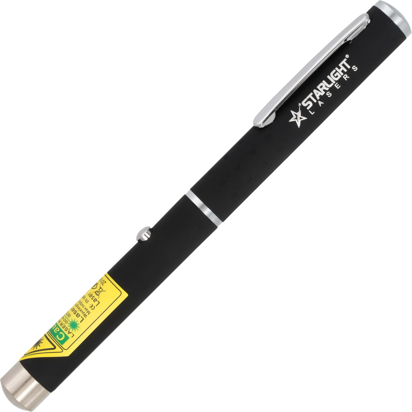 Grüner Laserpointer X1 als schlanker Stift mit Clip