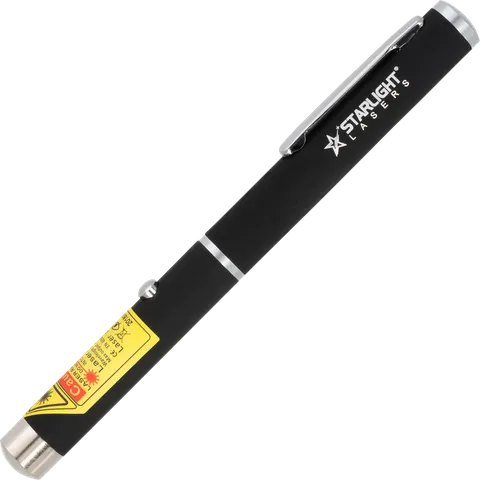 Roter Laserpointer M1 schräg von vorn gesehen