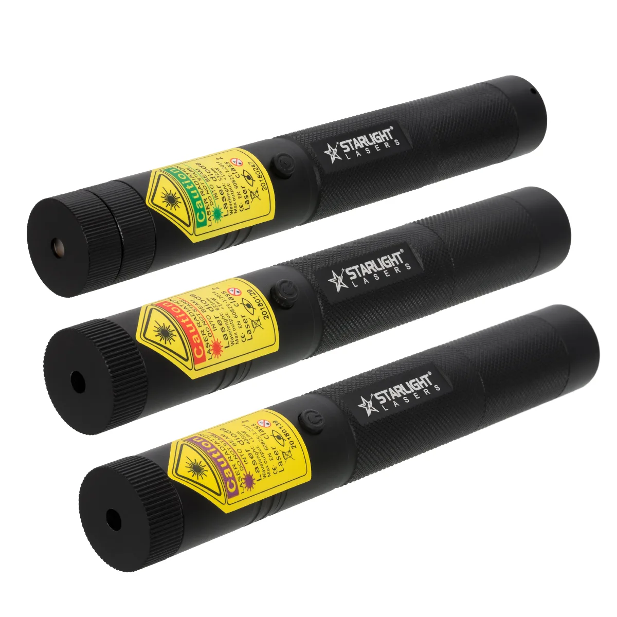 Pro-Laserpointer-Set mit G1 Pro grün, R1 Pro rot und V1 Pro violett