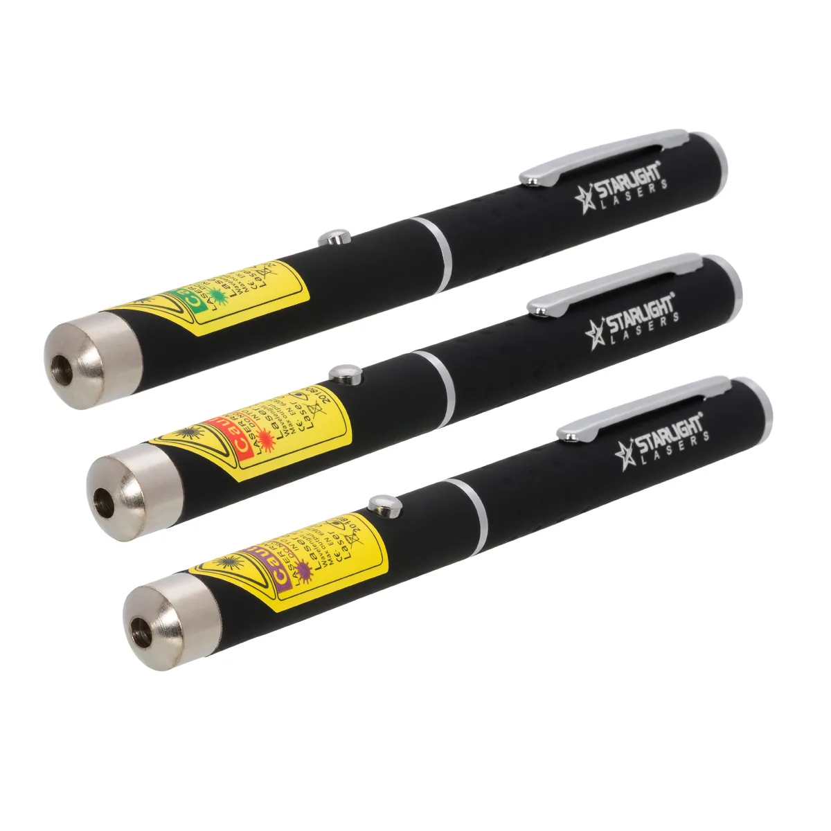 Laserpointer-Set mit grünem X1, rotem M1 und violettem Z1